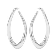 ( White K)E Drop-type Irregular geometry earring  creative brief wind personality samll earrings woman