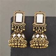 fashion noble wind retro concise temperament woman earring