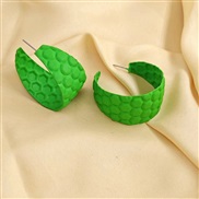 (EH 274)occidental style fashion geometry temperament brief Earring color earrings