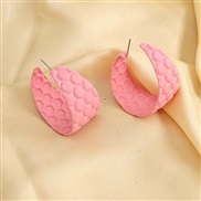 (EH 275)occidental style fashion geometry temperament brief Earring color earrings