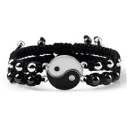 ( black) totem bracelet fashion man woman lovers bracelet