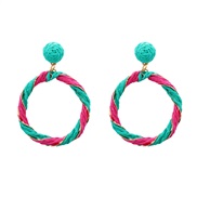 (Cyan )summer earring...