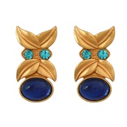 ( blue)medium earring...