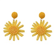 ( yellow)summer earri...