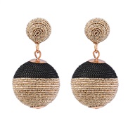 ( black)spring earrin...