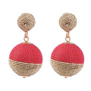 ( Pink)spring earring...