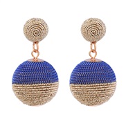 ( blue)spring earring...