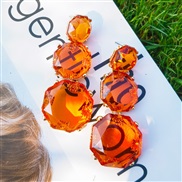 ( orange)Earrings occ...