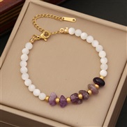 (4 )original  natural bracelet  Shells I temperament stainless steel