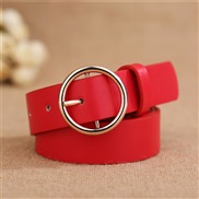 ( gold buckle red)Kor...