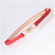 ( red)lady buckle bel...