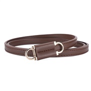 (105CM 1CMWidth (CM))( Brown)spring style brief all-Purpose lady belt Dress Clothing collocation personality windPU belt