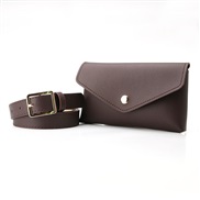 ( Brown) style belt women dress Girdle all-Purpose trend fashion collocation lady belt Mini bag