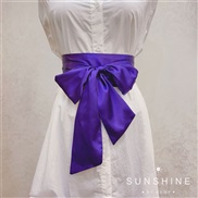 (purple)bow Waist ret...