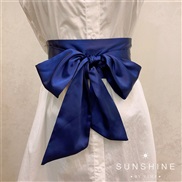 ( Navy blue)bow Waist...