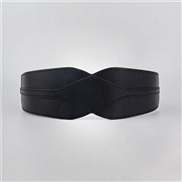 ( blackcm) belt lady ornament woolen big sweater all-Purpose fashion belt trend elasticity Girdle