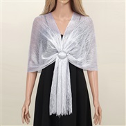 (190cm( Tassels))(   white) gold silver shawl scarf bride shawl