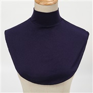 (37cm)(  Navy blue)occidental style false collar modal detachable collar Collar color Shirt lady