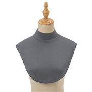 (37cm)(  Dark grey)occidental style false collar modal detachable collar Collar color Shirt lady