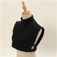 (  black)summer velvet detachable collar white   fashion woman style soft comfort ornament detachable collar pure color