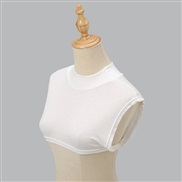 summer pure color fashion woman style cotton detachable collar  comfort ornament  all-Purpose