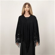 (  black)tassel knitt...