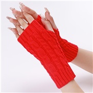 ( red ) autumn Winter pattern short style woolen man woman knitting warm half sleeves