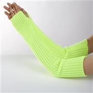 (Free Size ) long glove Autumn and Winter knitting woolen man woman warm sleeves