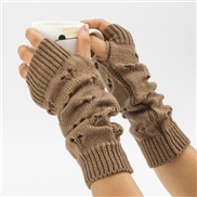 ( khaki)love knitting woolen warm Autumn and Winter man woman medium long style skiing sleeves