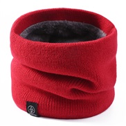 (Free Size )( red)Winter warm Collar man fashion pure color scarf woman hedging thick Autumn and Winter Outdoor