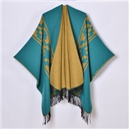 (130x150cm)( Lake blue) lady shawl occidental style brief tassel high quality Jacquard slit big shawl