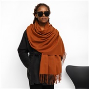 (70*210cm)(LM  )pure color imitate sheep velvet scarf woman Winter occidental style color color warm Collar long style 