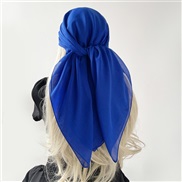 (TEQ    sapphire blue ) pure color Turkey generous spring scarves woman Muslim head scarf