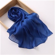 (70*175CM)(  sapphire blue ) silk style bag head fashion  travel retro style head