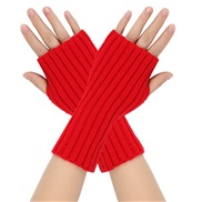 ( red) woolen glove k...