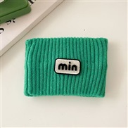 ( green)hat woman style spring autumn style sport knitting width belt wind warm head head