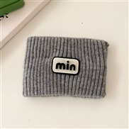 ( gray)hat woman style spring autumn style sport knitting width belt wind warm head head