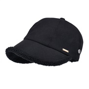 ( black)autumn Winter velvet warm hat woman same style Korean style all-Purpose thick Bucket hat