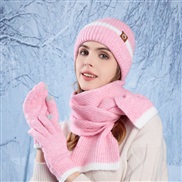 (  Pink)Winter hat gl...