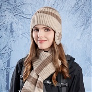 (  Beige)Winter hat s...