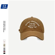 (M56-58cm)( brown)hat woman spring autumn samll baseball cap big head cap summer sunscreen sun hat