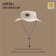 ( Beige)Outdoor Shade woman style summer thin style Cowboy Bucket hat man sun hat