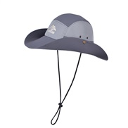 ( gray)spring summer Outdoor sunscreen man hat woman big draughty Cowboy sun hat