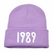 (M56-58cm)( Lilac colour) occidental styllor wift knitting embroidery Word woolen Winter hedging