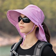 ( Lilac colour)hat man summer Bucket hat sunscreen sun hat shawl spring summer big sun hat