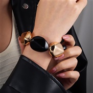 (NK2734 gold ) exaggerating bangle bracelet  fashion new elasticity gold bangle occidental stylebracelet