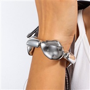 (NK2737 silvery ) exaggerating bangle bracelet  fashion new elasticity gold bangle occidental stylebracelet