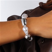 (NK2781 silvery ) exaggerating bangle bracelet  fashion new elasticity gold bangle occidental stylebracelet