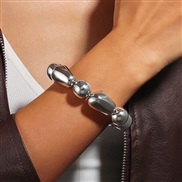 (NK2782 silvery ) exaggerating bangle bracelet  fashion new elasticity gold bangle occidental stylebracelet