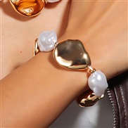 (NK2784 gold ) exaggerating bangle bracelet  fashion new elasticity gold bangle occidental stylebracelet